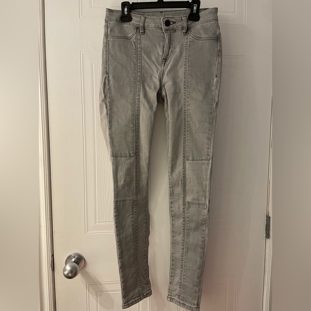 Grey jeans